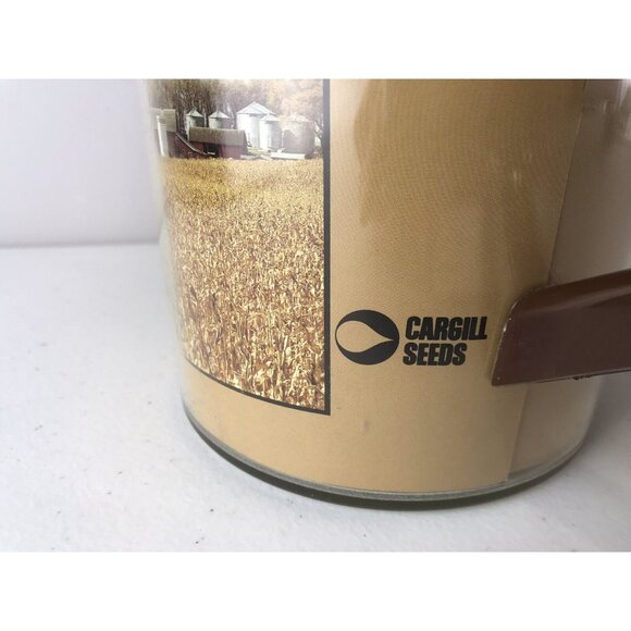 Vintage Thermo Serv Insulated Pitcher Cargill Seed Farm Scene - Picture 4 of 10
